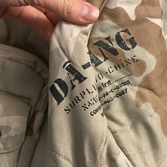 Da Nang Surplus Indo-Chine Army Camo Duffle Bag handbag - Picture 4 of 5